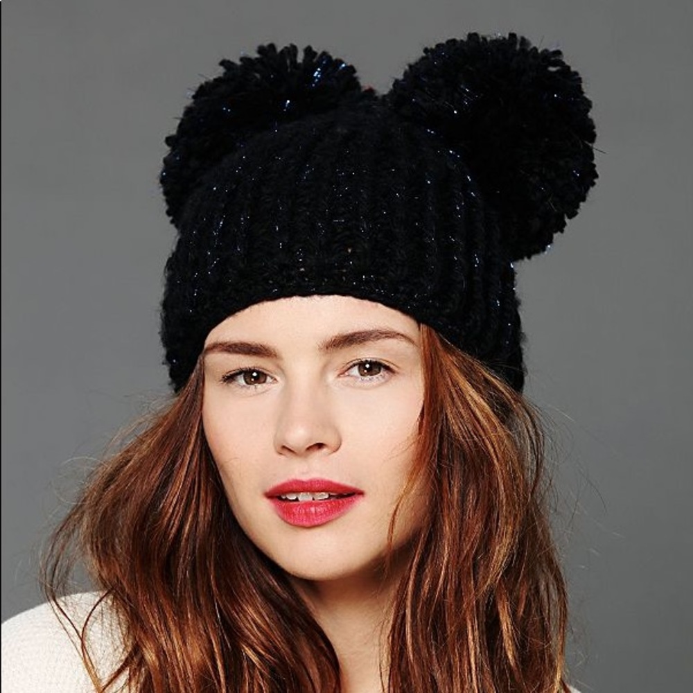Free People Double Pom Pom Beanie - SOLD OUT